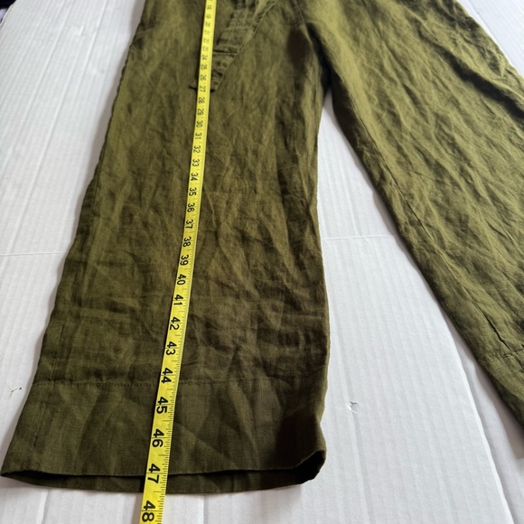 Quince 100% European Linen Square Neck Jumpsuit - Picture 14 of 16